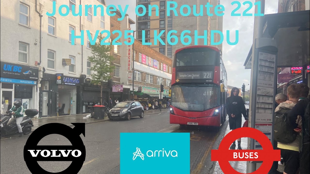 Journey on Route 221 | HV225 (LK66HDU)