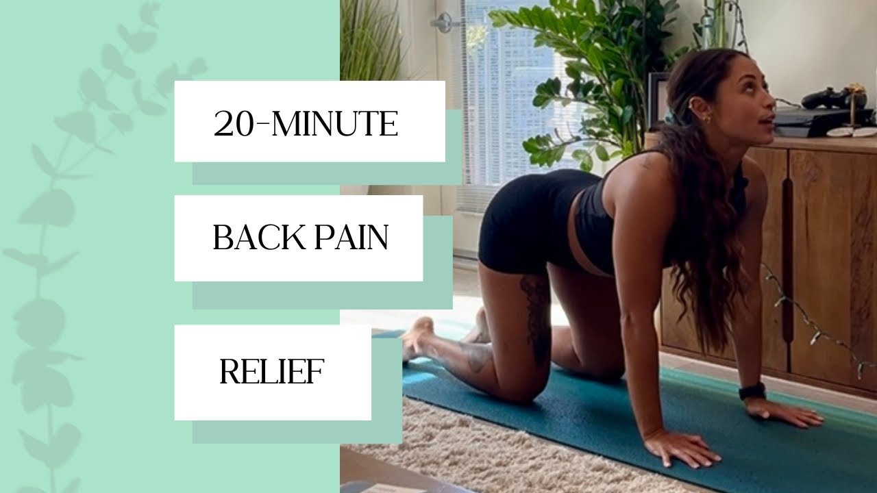 Yoga for Lower Back Relief | 20-Minute Gentle Flow