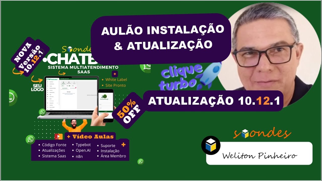 whaticket saas como instalar e atualizar o sistema multiatendimento whatsapp crm kanban
