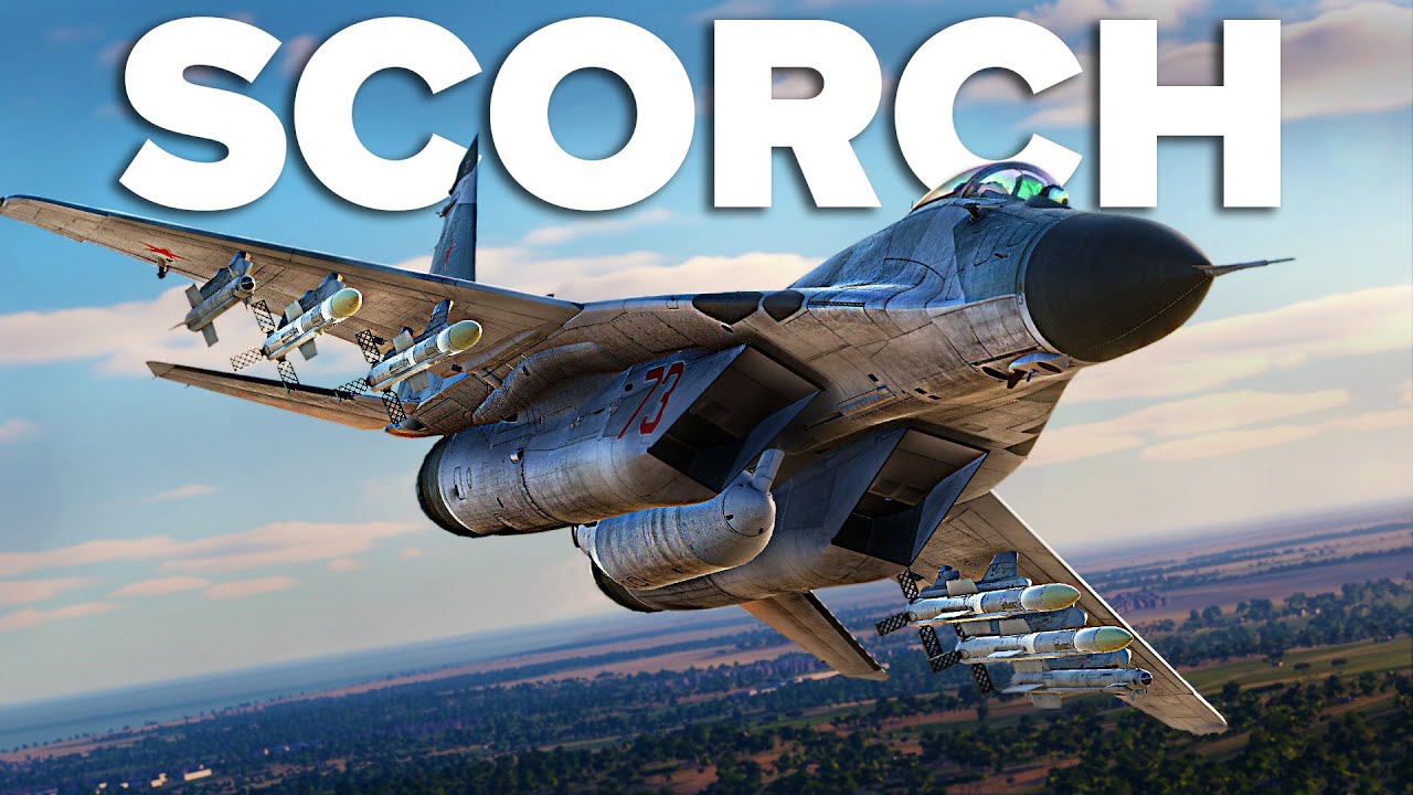 МиГ-29 «Фулкрам» против двух F-16 «Вайпер» | DCS World