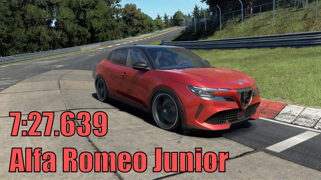 Alfa Romeo Junior - Nordschleife Tourist 7:27.639 - Assetto Corsa EVO