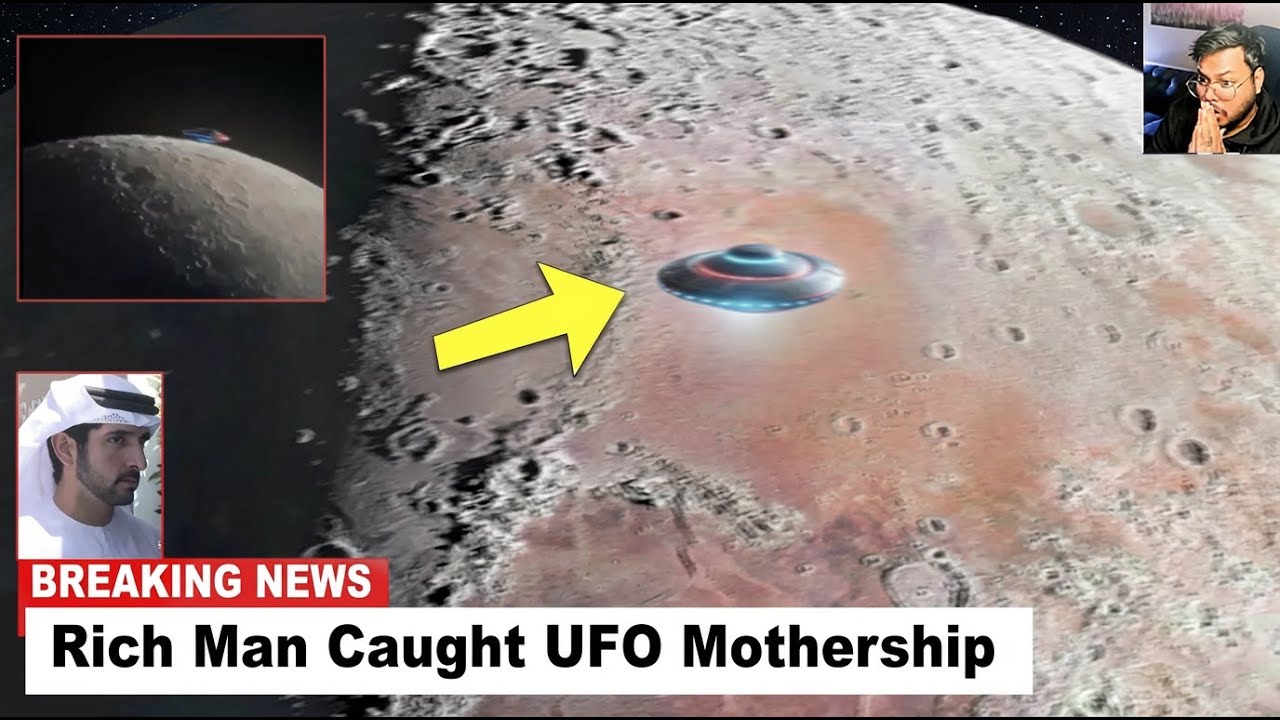 UFO Mothership on the Moon‼️😨 RICH MAN Captures on $10M Telescope