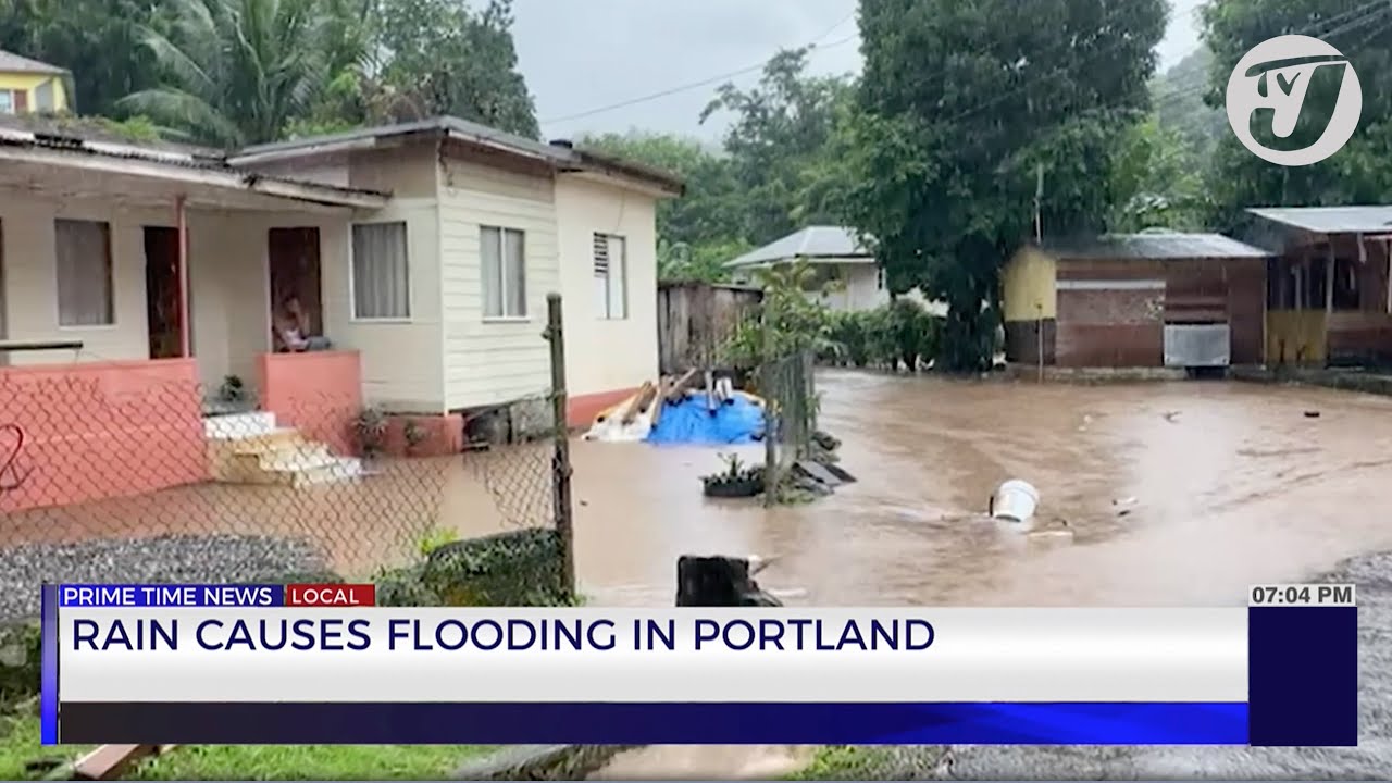 Rain Causes Flooding in Portland | TVJ News