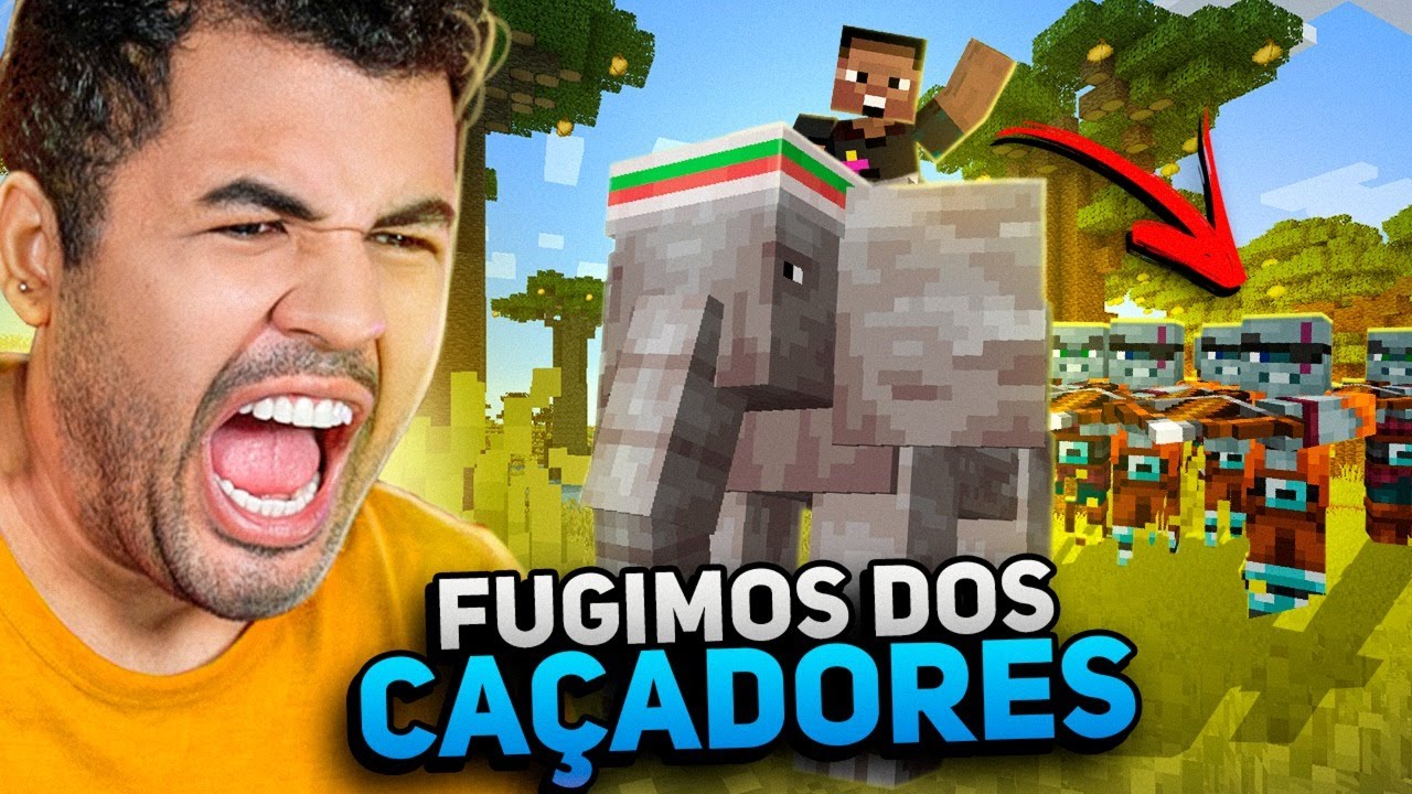 ENCONTRAMOS UM ELEFANTE BEBÊ - MINECRAFT S02 #54