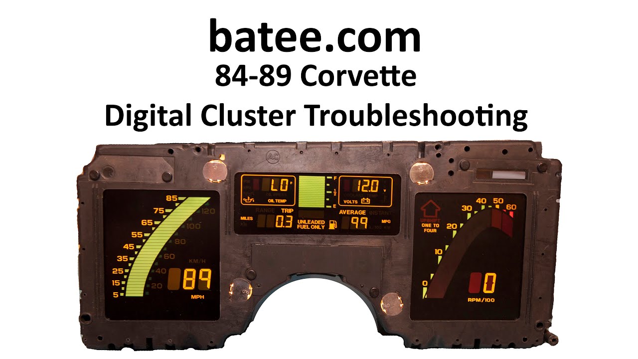 Устранение неисправностей приборной панели Corvette 1984–1989 гг., № 1 (2021) от batee.com
