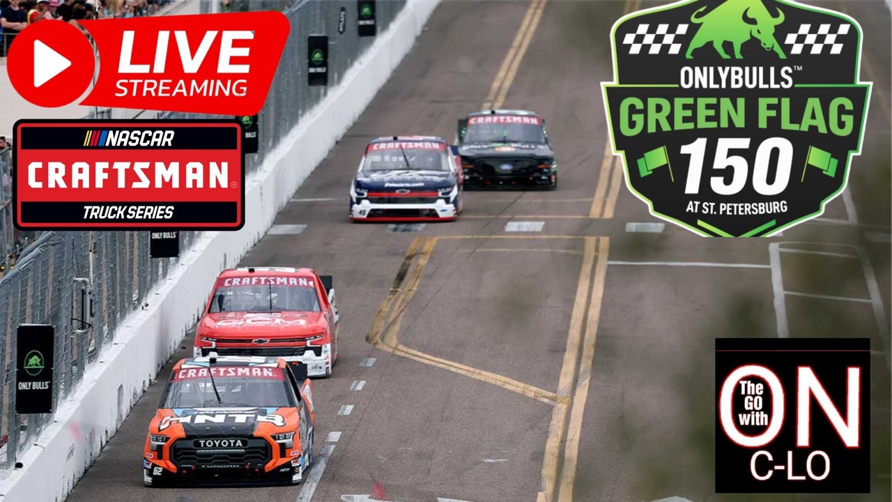 🔴Only Bulls Green Flag 150. Live Nascar Craftsman Truck Series. Live Commentary & Reaction