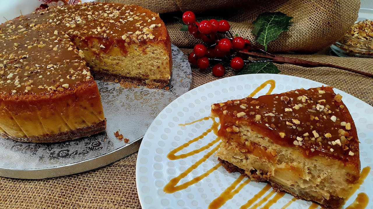 LA MEJOR TARTA DE NAVIDAD QUE HE COMIDO - Tarta de turrón y caramelo !!!