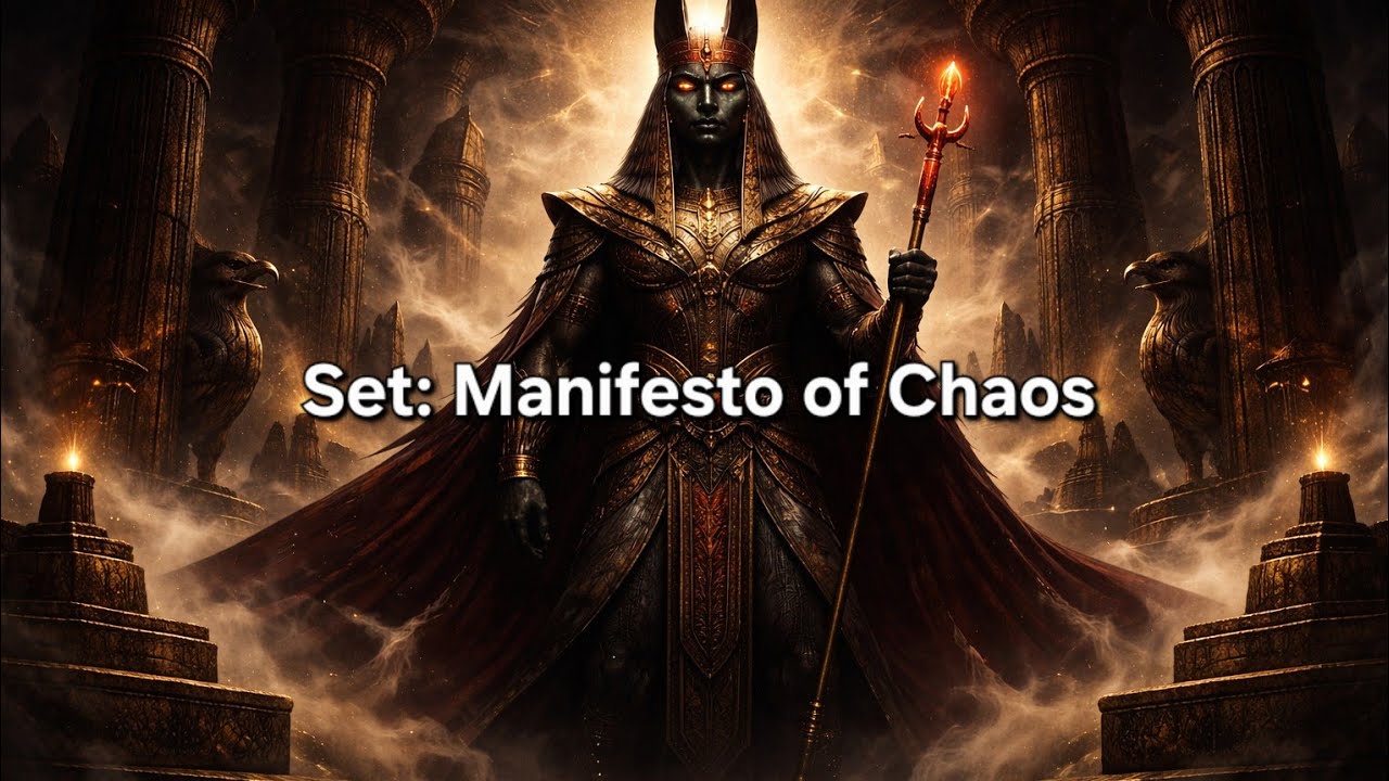 Carl Erthe - Set: Manifesto of Chaos | Dark egyptian progressive