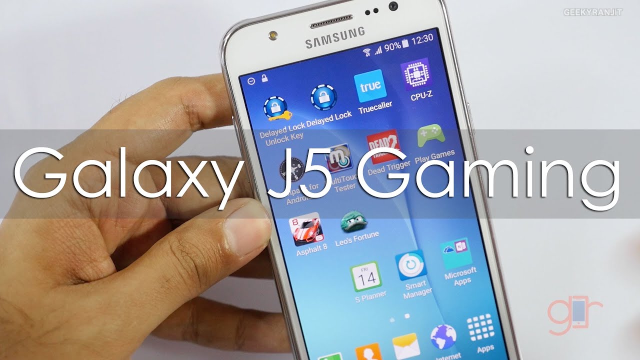 Samsung Galaxy J5 Gaming Review - A Gaming Smartphone?