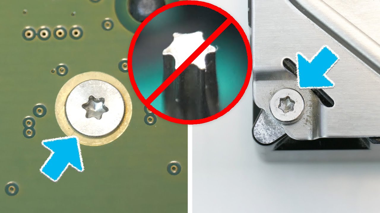 沒有星型起子，怎麼拆星型螺絲？6個方法，輕鬆擰下星型內梅花螺絲！6 Ways To Remove (Star) Torx Screws WITHOUT A Torx Driver