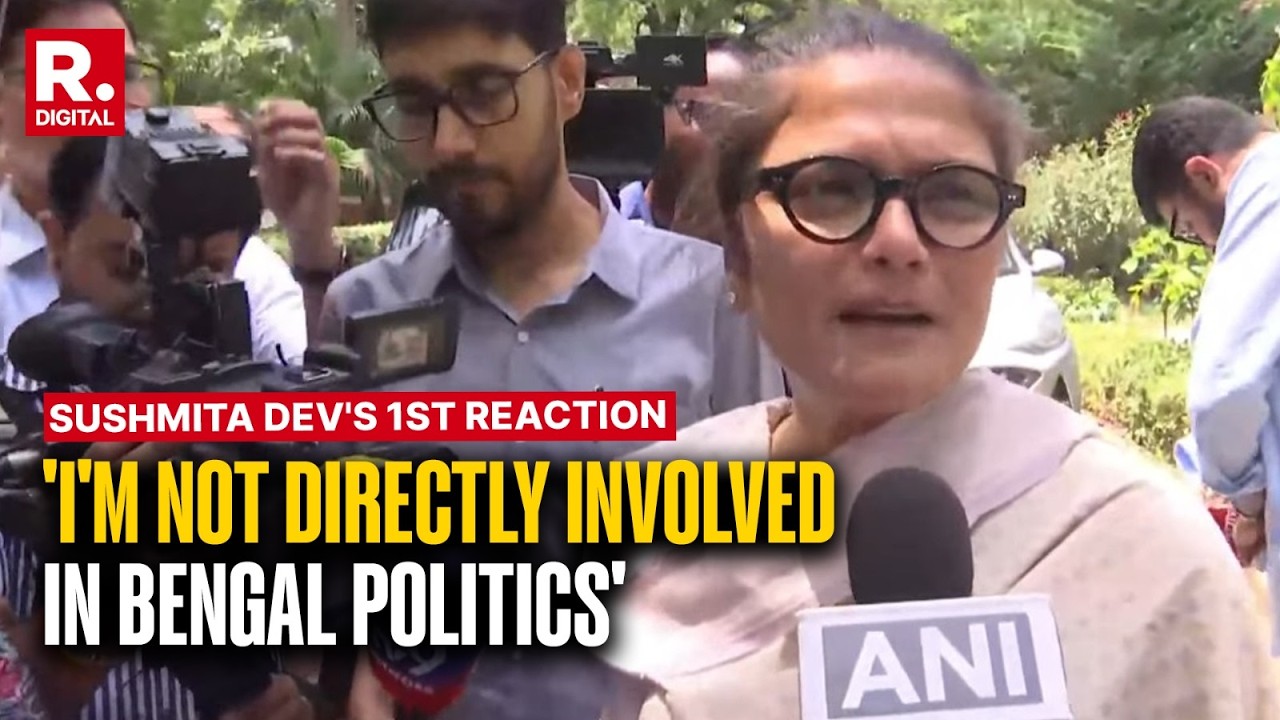 'I Am Not Directly Involved In Bengal Politics': Sushmita Dev's First Reaction After Resignation