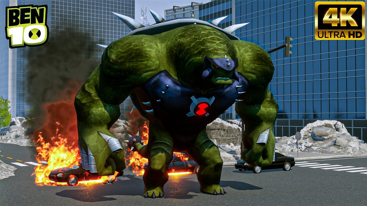 BEN 10 Open World Playing as Evil Ben (Albedo) Destroying the City