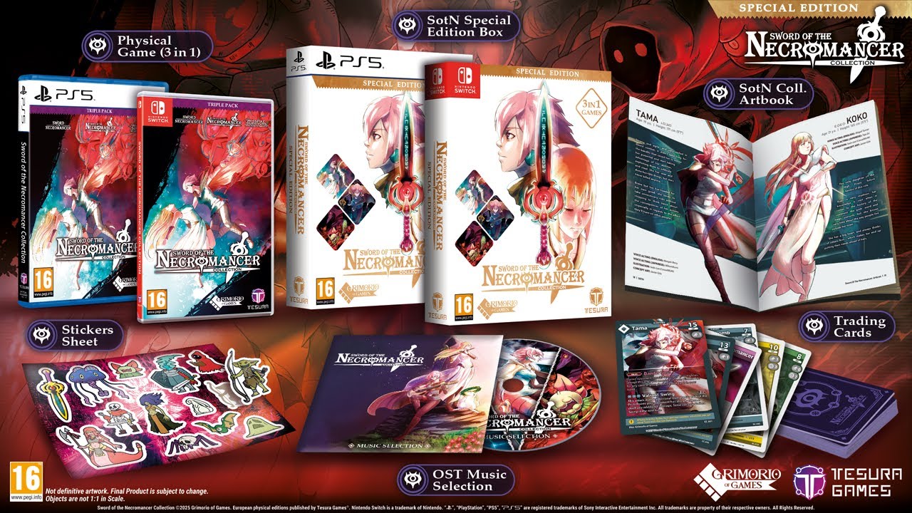 Sword of the Necromancer Collection (Physical Edition) - Announcement Trailer
