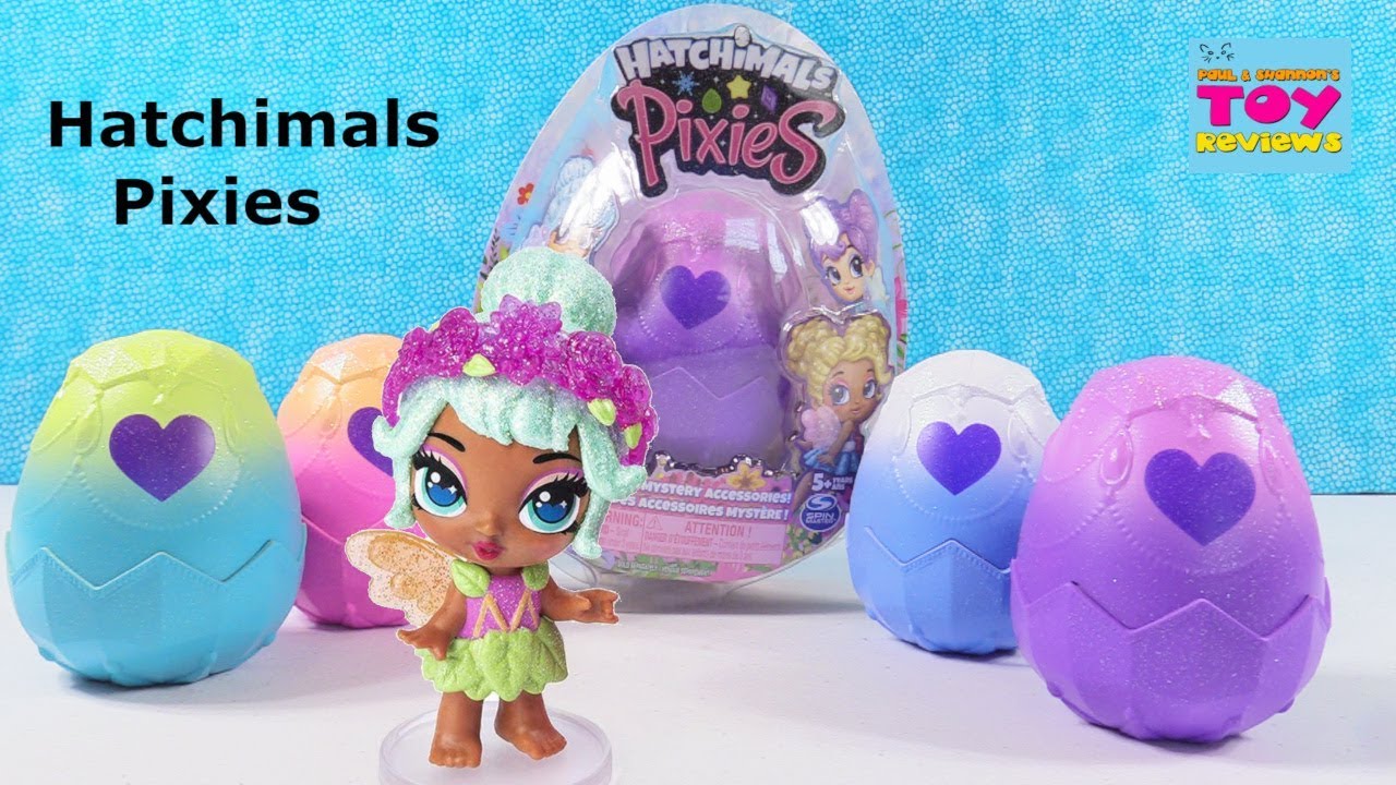 Hatchimals Pixies Surprise Egg Pixie Doll Figure Unboxing Toy Review | PSToyReviews