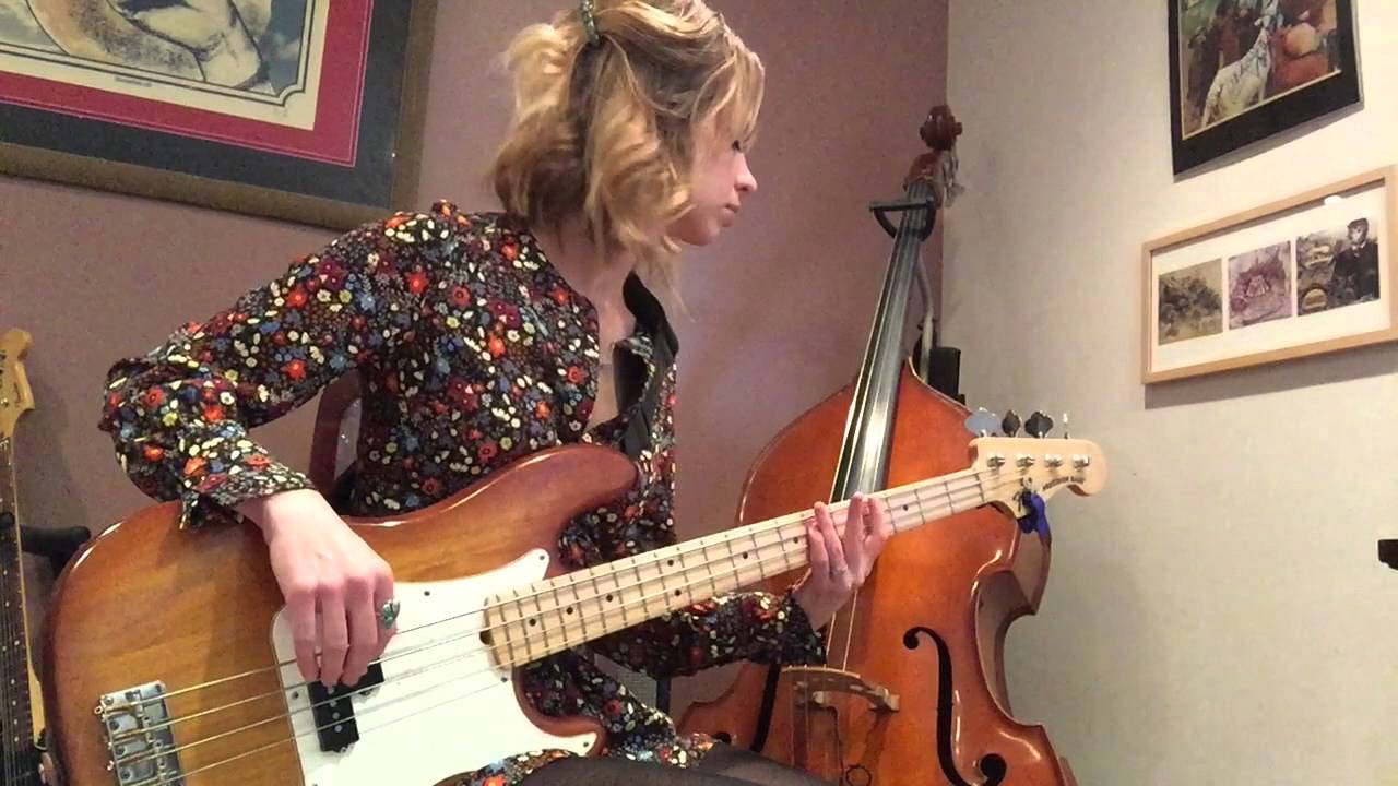 Bernadette: Four Tops played by Caitlin Gray (bass)