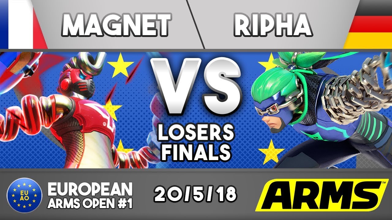 Magnet vs Ripha [European ARMS Open #1 Top 8 - Losers Finals]