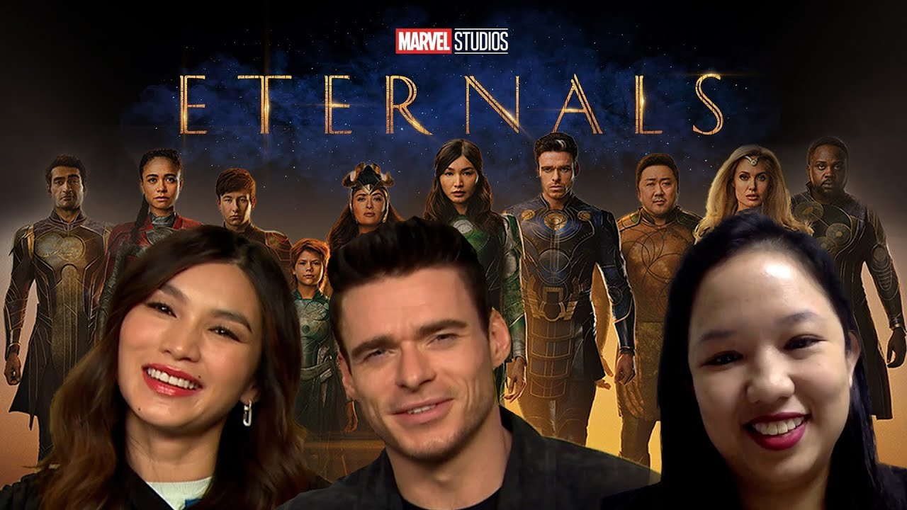 Gemma Chan and Richard Madden On Their Eternals Characters, Costumes & The Cast | KLIPS