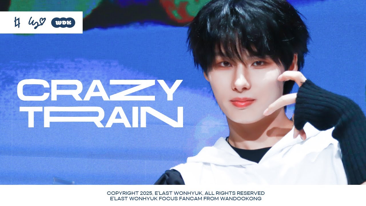 250607 E'LAST(엘라스트) 원혁 - Crazy Train 직캠 | E'LAST FANCAM WONHYUK FOCUS (4K)