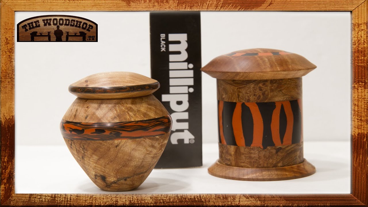 Milliput Epoxy Inlay Lidded Boxes | Carl Jacobson