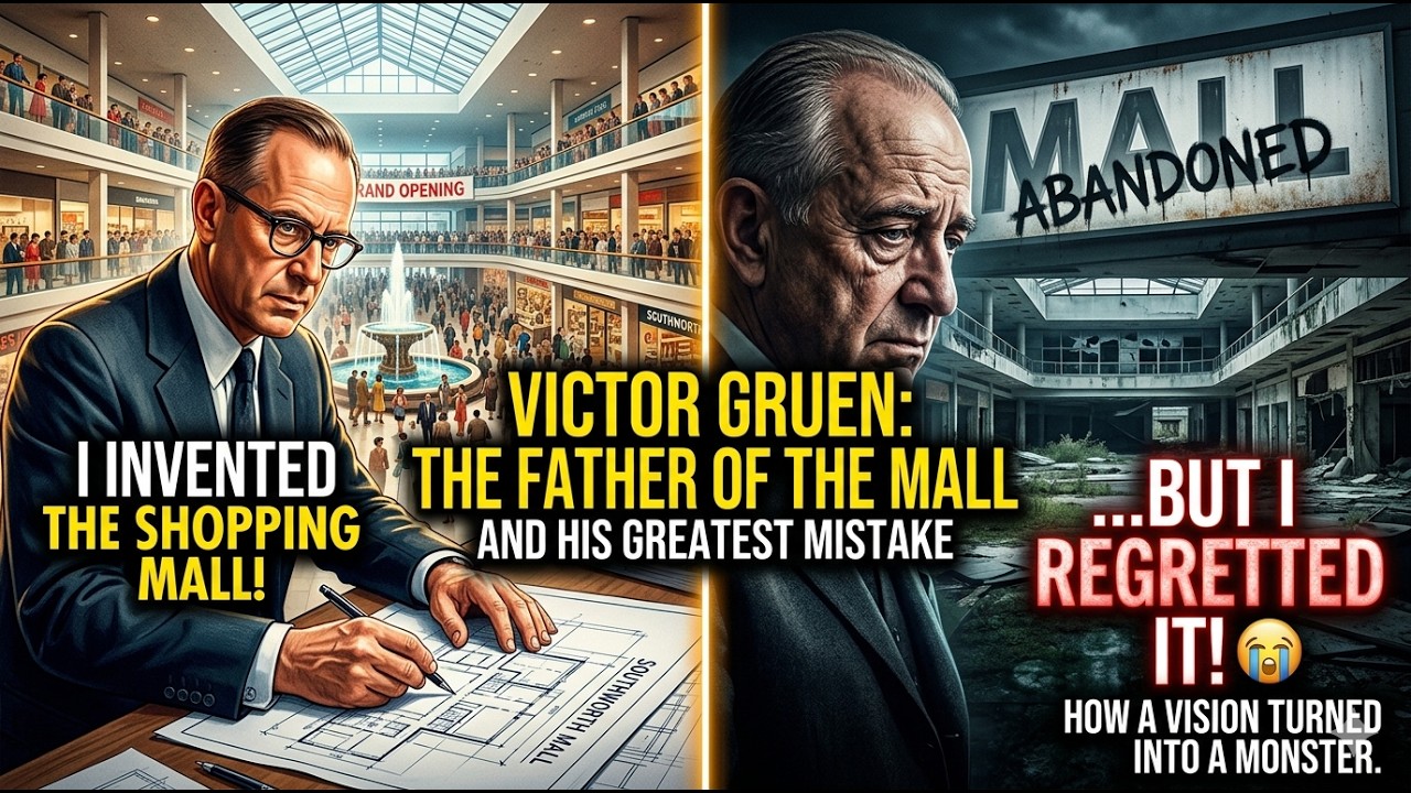 Victor Gruen: The Man Who Invented the Shopping Mall (And Regretted It)