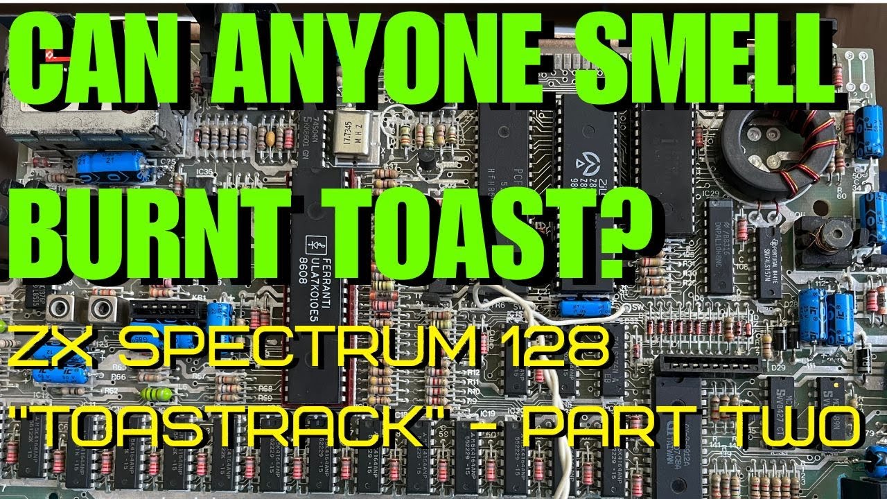 Чувствуете запах горелого тоста? ZX Spectrum 128 Часть вторая, и я был недоволен!