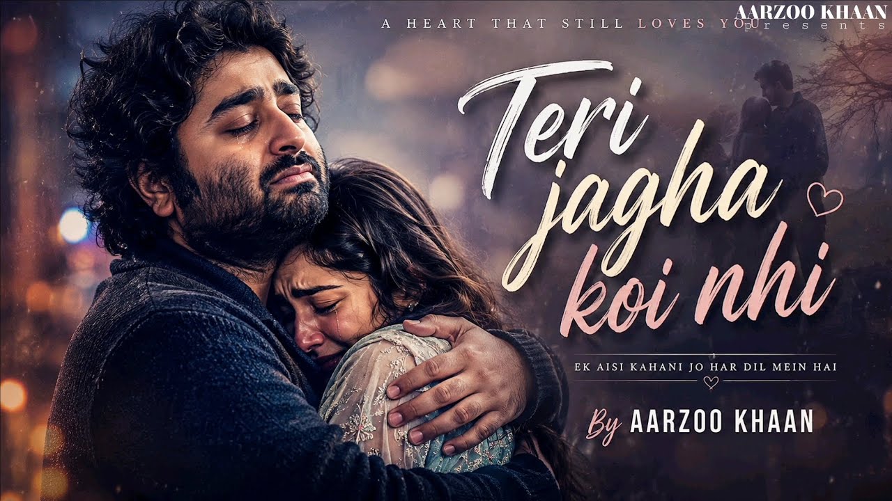 Teri Jagah Koi Nahi &ndash; Aarzoo Khaan | Emotional Hindi Sad Song | New Song 2026 | Arijit Singh Vibe