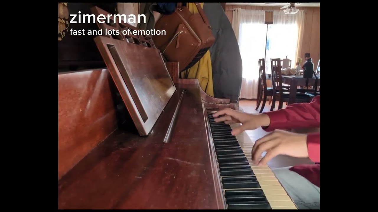 Ballade 1 but I try to play it in my favorite interpretations