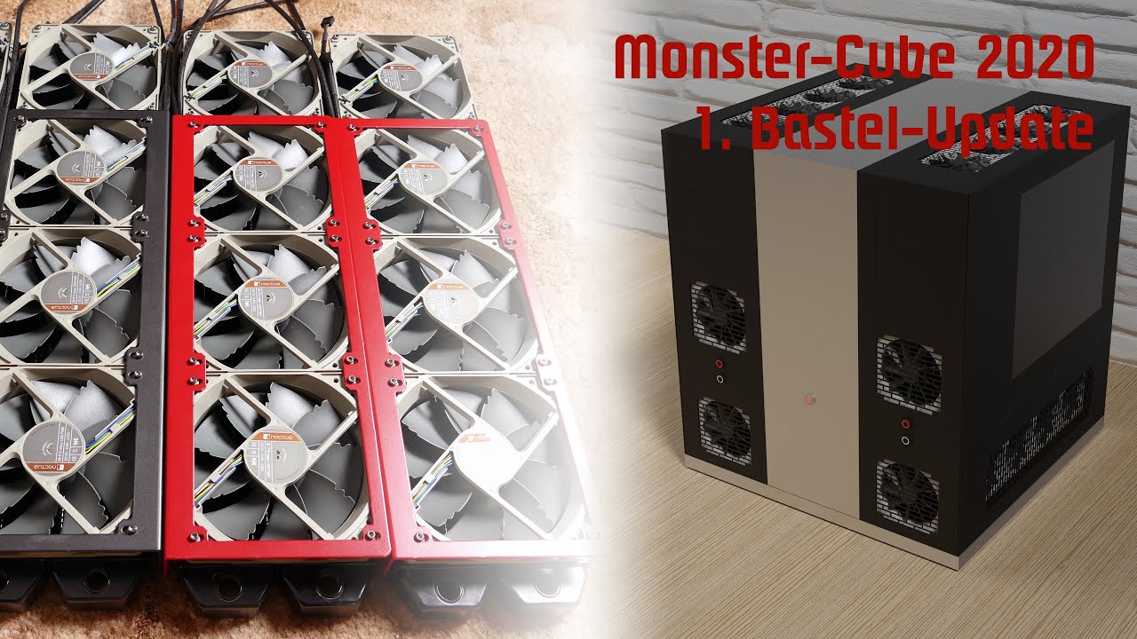 Monster Cube 2020: Ein erstes Bastel-Update...