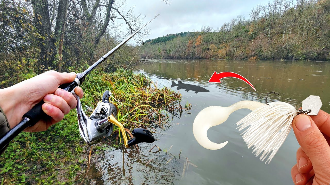 Pêche au CHATTERBAIT pour trouver les GROS BROCHETS dans les herbiers en automne 🍂