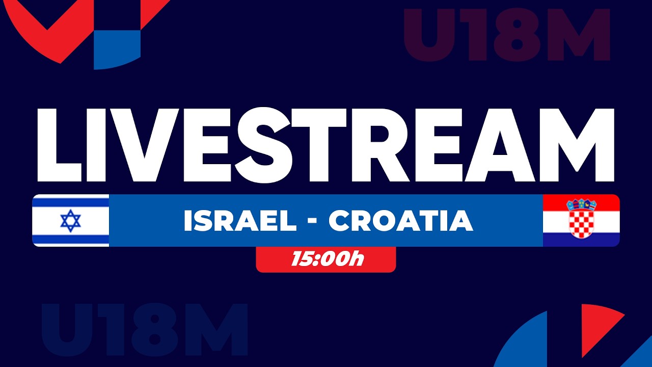CEV U18 EC 2026 Qualification | Israel vs Croatia | Day 3 | LIVE