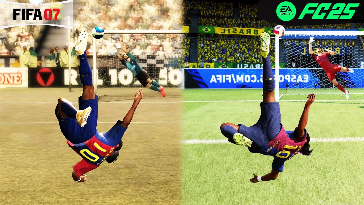 Bicycle Kicks From FIFA 94 to FC 25