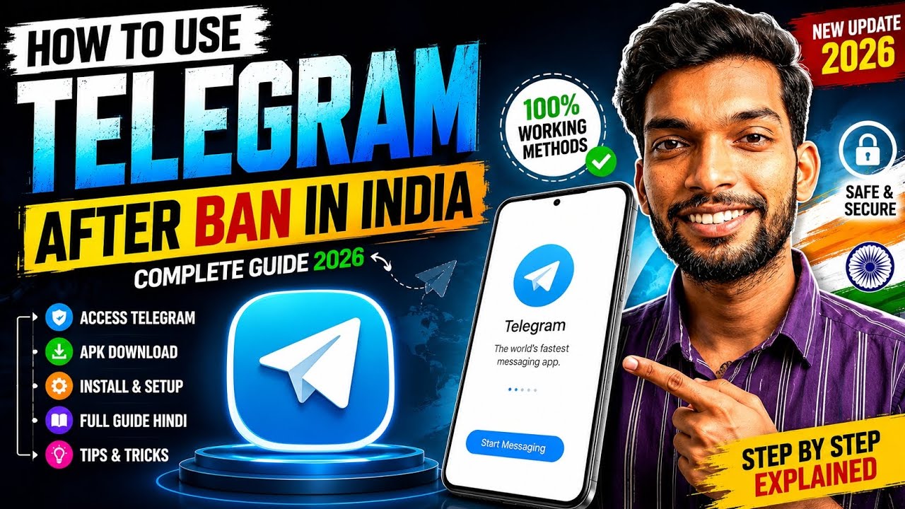 Telegram App Not Working Problem 2026 | How to Use Telegram After Ban | Telegram Connecting Problem