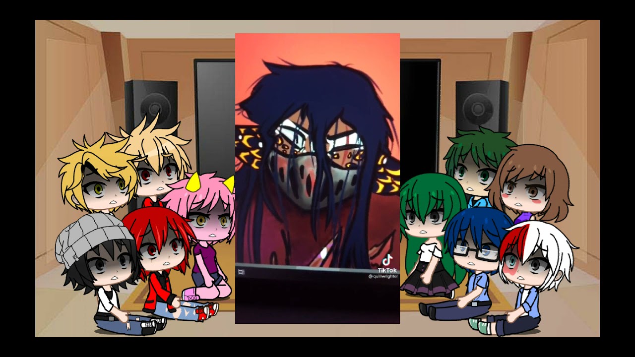 Bakusquad+Dekusquad Reacts to Alien Sero AU || Part 1 || Seroiida
