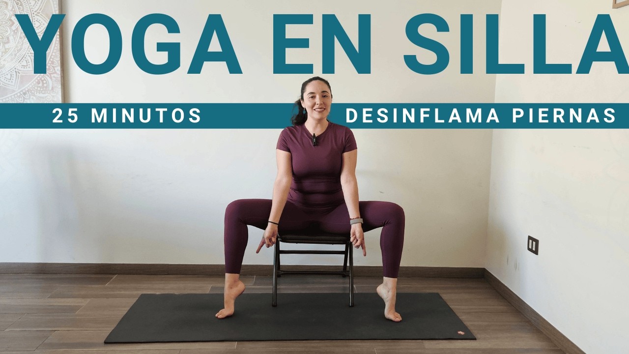 Yoga fácil para piernas cansadas e inflamadas