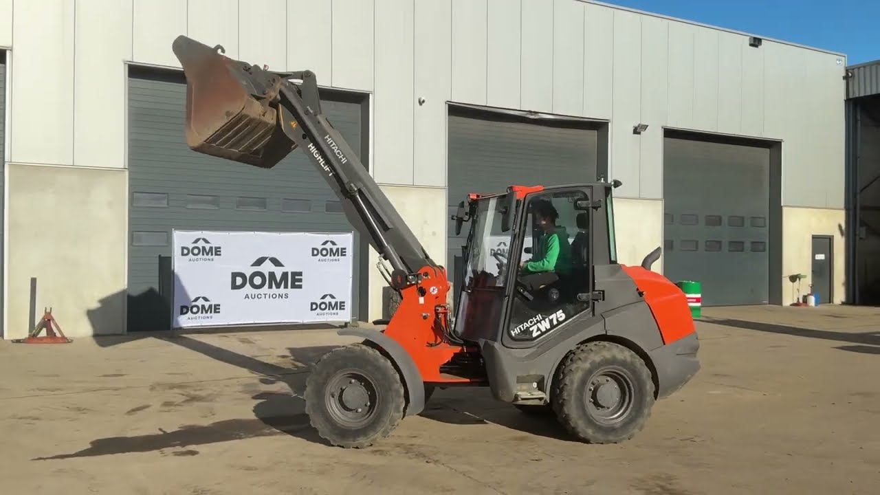 2 - 2019 Hitachi ZW75 Wheel Loader