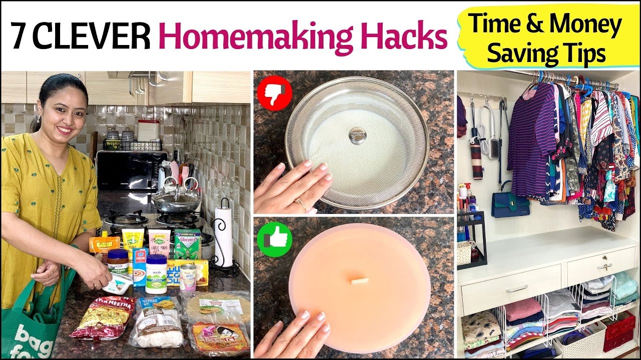 7 Brilliant Kitchen And Home Hacks | NO COST Hacks, Smart Ideas And DIYs | Time & Money Saving Tips