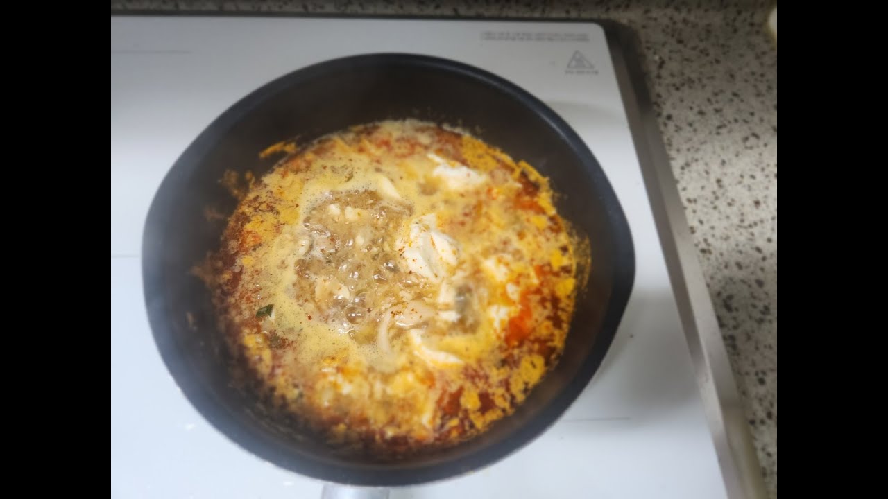 대충 해물 순두부찌개 끓이는 영상