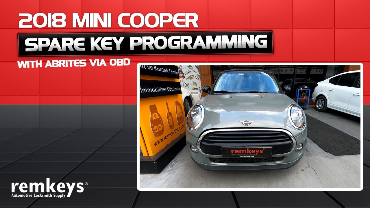 Mini Cooper F55/F56 FEM(BDC) Spare Key Programming with ABRITES via OBD - Only 10min!!!!