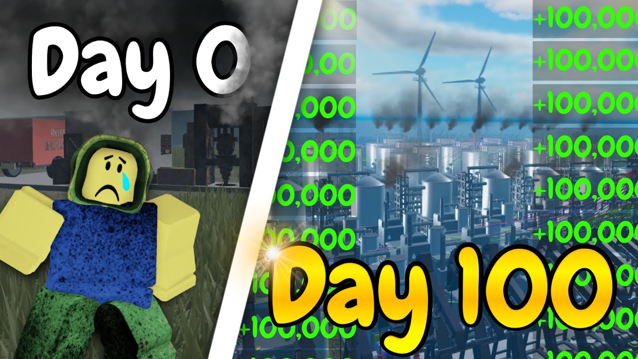 SPENDING 100 DAYS In INDUSTRIALIST (FULL MOVIE)
