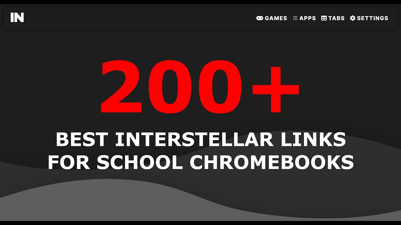200+ лучших ссылок Interstellar Proxy для Chromebook в школе