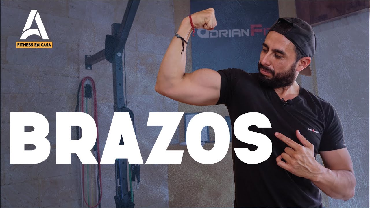 Rutina para AUMENTAR BRAZOS 💪 | Biceps y Tríceps con Mancuernas