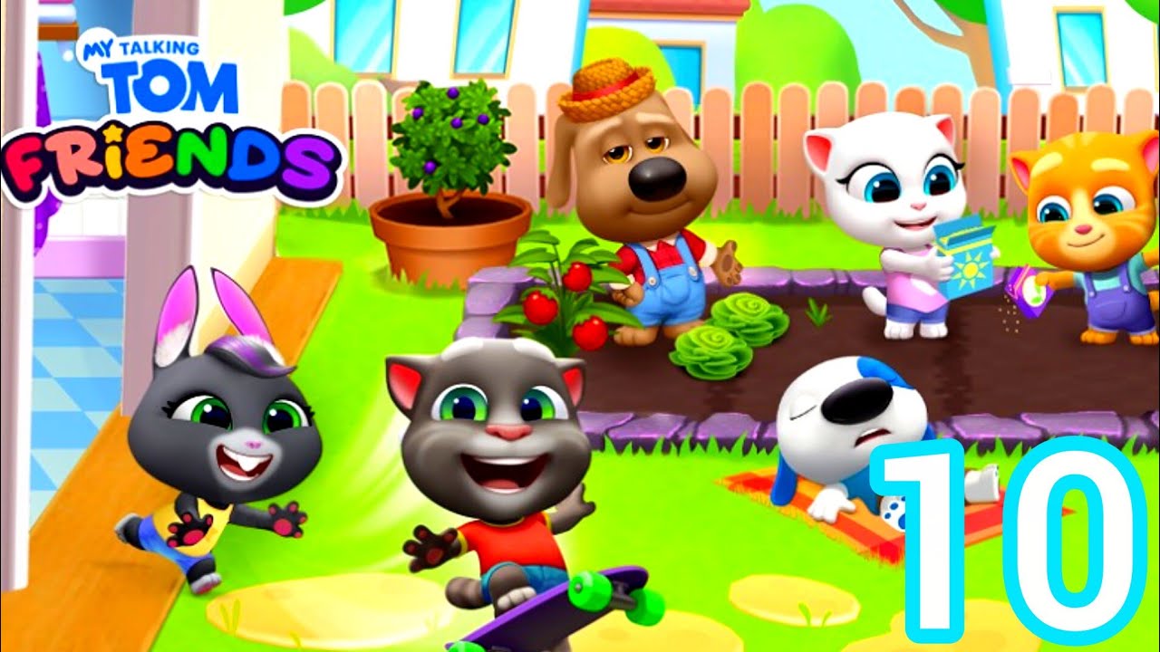 My Talking Tom and Friends | Best Pet House EVER Gameplay Walkthrough Part 10