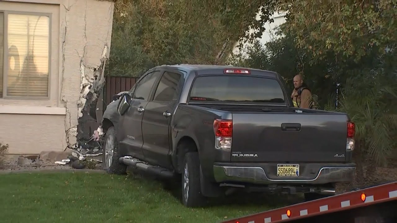 6-Year-Old ‘Borrows’ and Crashes Truck Into House