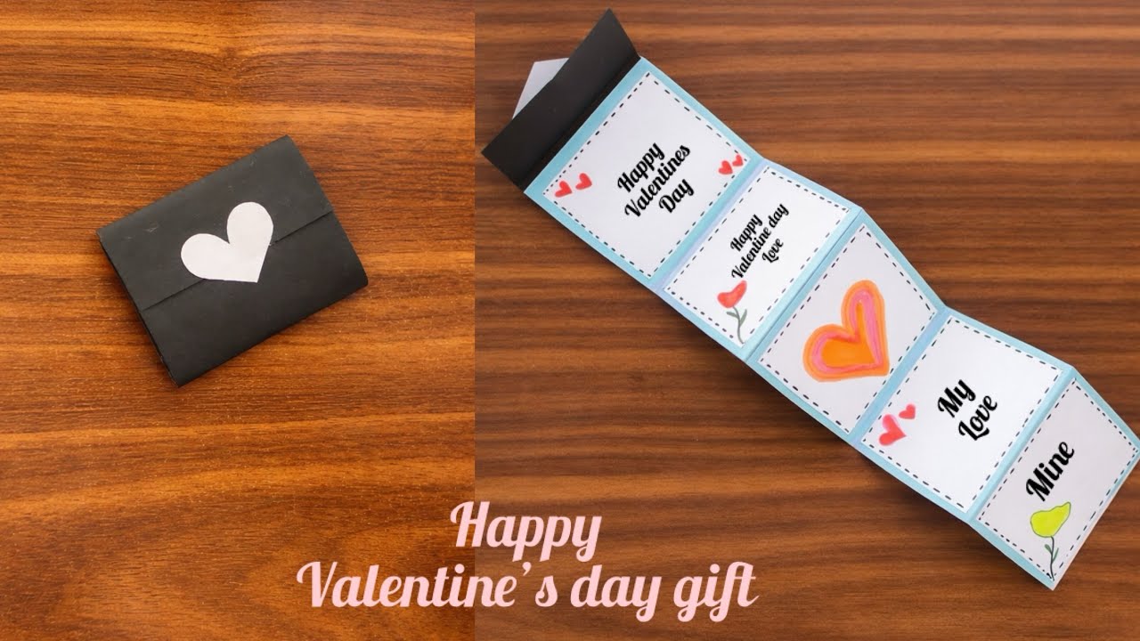 Easy and beautiful Valentine’s day card diy beautiful valentines day card 