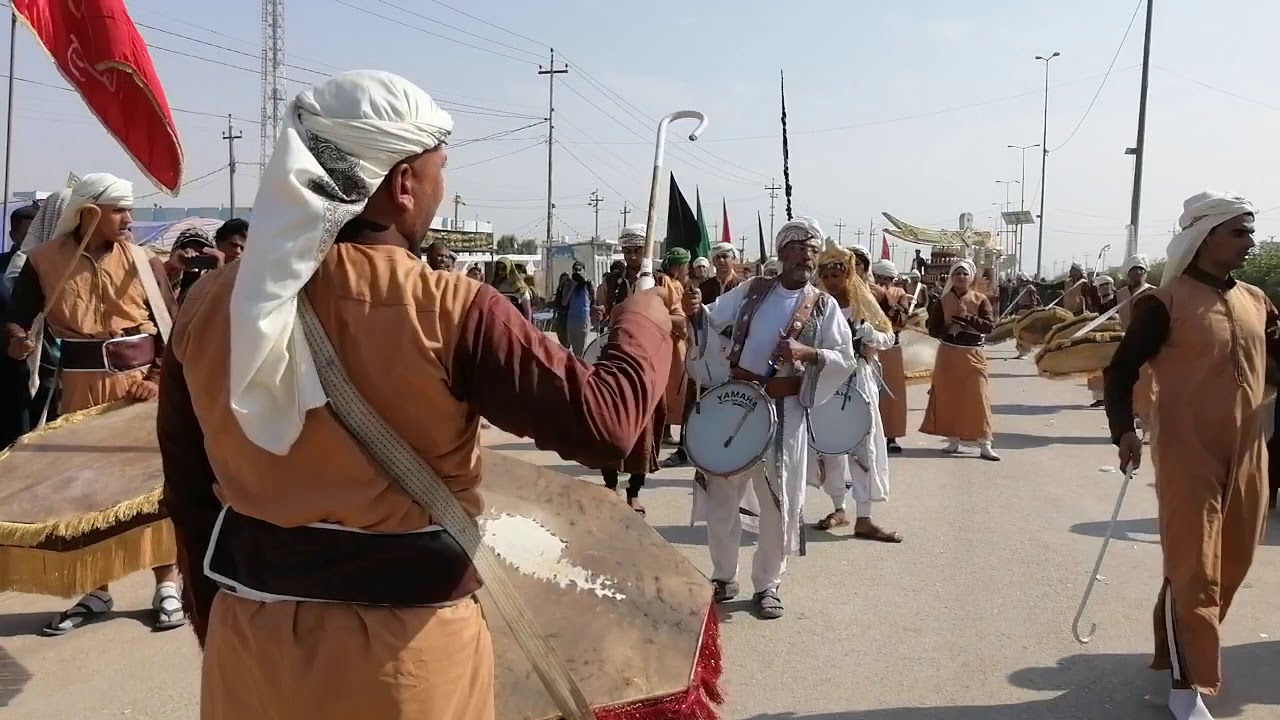 انضر ماذا فعل موكب اصحاب الكساء في مدينة القاسم 2020 /١٩٤١ه