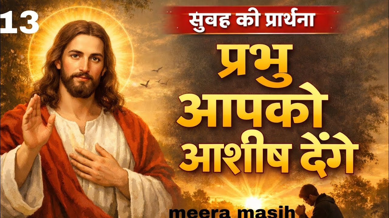 सुबह की प्रार्थना& प़भु आप को आशीष देंगे&meera masih 