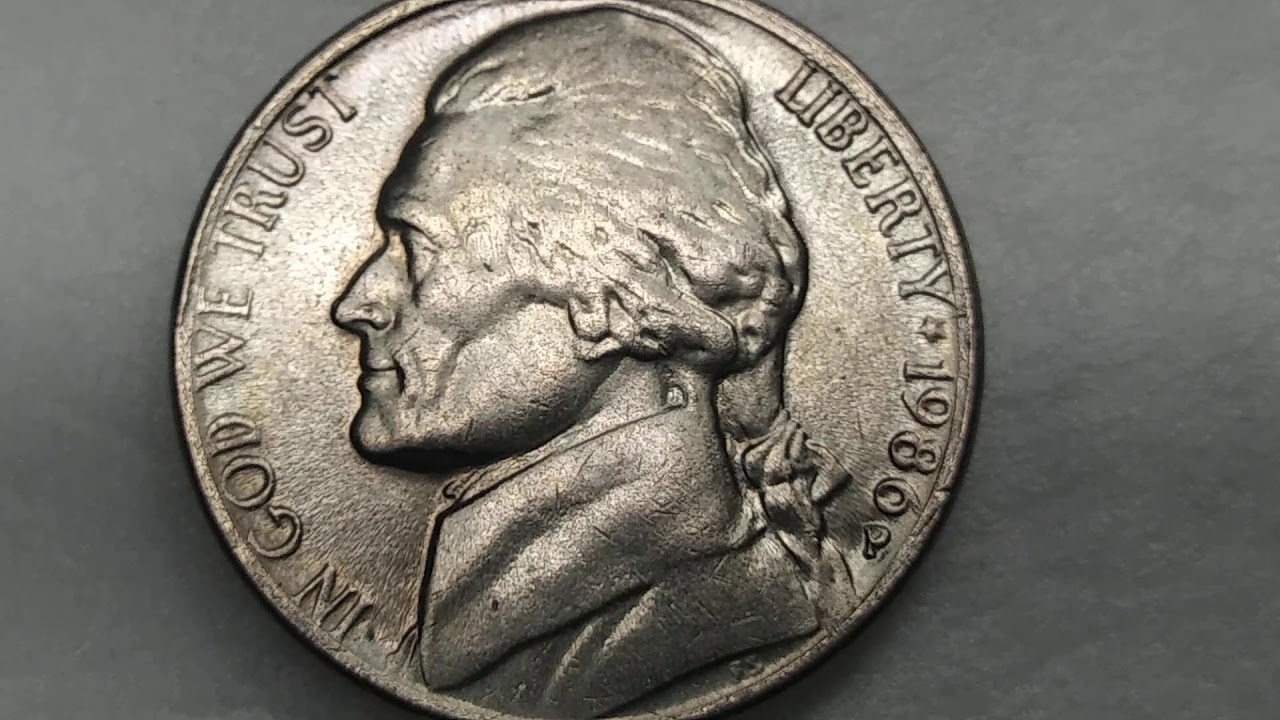5 CENTS. OF. 1986.P