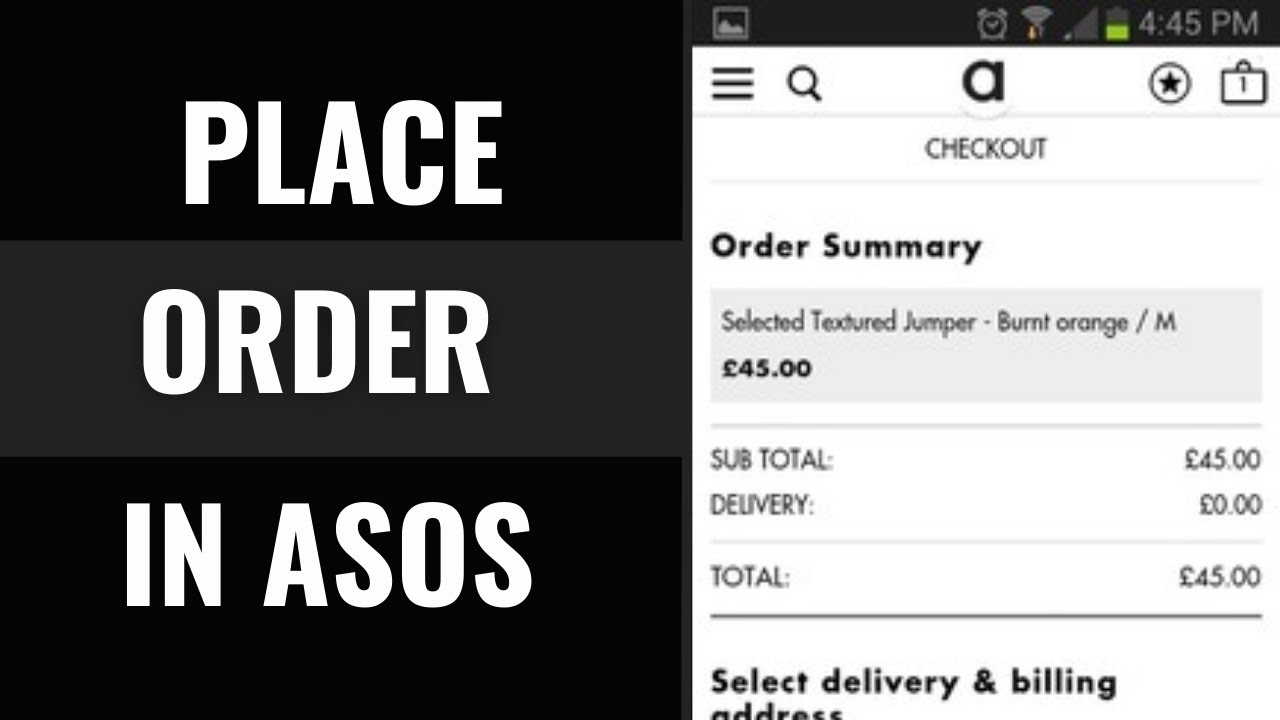 How To Order From ASOS | Place Order in ASOS