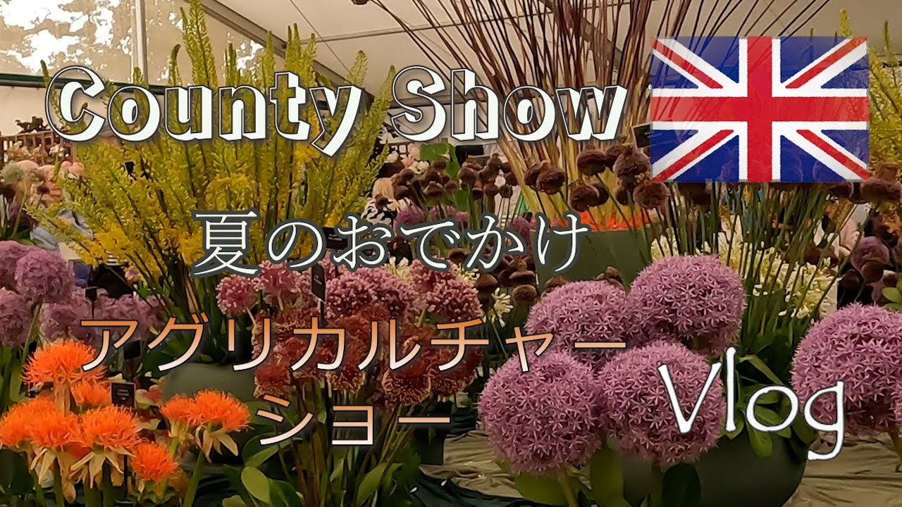 【イギリス暮らし】続 County Show / フラワーショー / アンティークショップ など