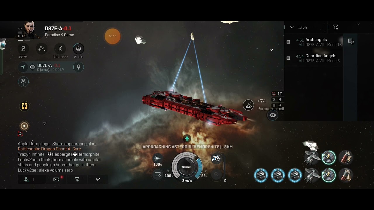 Eve Echoes NullSec Mining Update